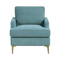  Manufacturer Color_Peacock -- Colette 1051BU-1 Accent Chair IMAGE 1