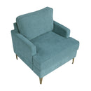  Manufacturer Color_Peacock -- Colette 1051BU-1 Accent Chair IMAGE 3