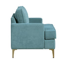  Manufacturer Color_Peacock -- Colette 1051BU-1 Accent Chair IMAGE 4