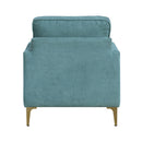  Manufacturer Color_Peacock -- Colette 1051BU-1 Accent Chair IMAGE 6