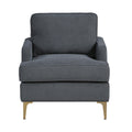  Manufacturer Color_Dark grey -- Colette 1051DG-1 Accent Chair IMAGE 1