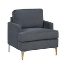  Manufacturer Color_Dark grey -- Colette 1051DG-1 Accent Chair IMAGE 2