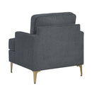  Manufacturer Color_Dark grey -- Colette 1051DG-1 Accent Chair IMAGE 5