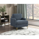  Manufacturer Color_Dark grey -- Colette 1051DG-1 Accent Chair IMAGE 8