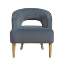  Manufacturer Color_Dark grey -- Dorset 1053DG-1 Accent Chair IMAGE 2