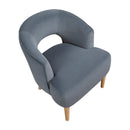  Manufacturer Color_Dark grey -- Dorset 1053DG-1 Accent Chair IMAGE 3