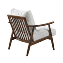  Manufacturer Color_Beige -- Homelegance Barton Stationary Fabric Accent Chair IMAGE 4