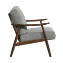  Manufacturer Color_Grey -- Barton 1056GY-1 Accent Chair IMAGE 3