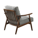  Manufacturer Color_Grey -- Barton 1056GY-1 Accent Chair IMAGE 4