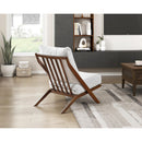  Manufacturer Color_Beige -- Homelegance Audrey Stationary Fabric Accent Chair IMAGE 9