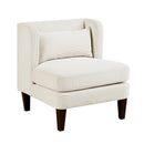  Manufacturer Color_Beige -- Homelegance Forrester Stationary Fabric Accent Chair IMAGE 1