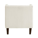  Manufacturer Color_Beige -- Homelegance Forrester Stationary Fabric Accent Chair IMAGE 5