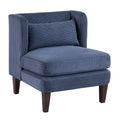  Manufacturer Color_Blue -- Forrester 1061BUE-1 Accent Chair IMAGE 1