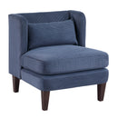  Manufacturer Color_Blue -- Forrester 1061BUE-1 Accent Chair IMAGE 1