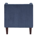  Manufacturer Color_Blue -- Forrester 1061BUE-1 Accent Chair IMAGE 5