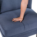  Manufacturer Color_Blue -- Forrester 1061BUE-1 Accent Chair IMAGE 7
