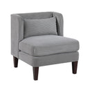  Manufacturer Color_Dark Grey -- Forrester 1061DGY-1 Accent Chair IMAGE 1