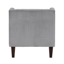  Manufacturer Color_Dark Grey -- Forrester 1061DGY-1 Accent Chair IMAGE 5