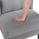  Manufacturer Color_Dark Grey -- Forrester 1061DGY-1 Accent Chair IMAGE 7