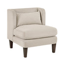  Manufacturer Color_Taupe -- Forrester 1061TPE-1 Accent Chair IMAGE 1