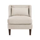  Manufacturer Color_Taupe -- Forrester 1061TPE-1 Accent Chair IMAGE 2