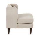  Manufacturer Color_Taupe -- Forrester 1061TPE-1 Accent Chair IMAGE 3