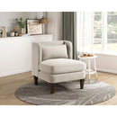  Manufacturer Color_Taupe -- Forrester 1061TPE-1 Accent Chair IMAGE 8