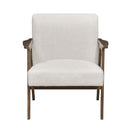  Manufacturer Color_Beige -- Homelegance Omara Stationary Fabric Accent Chair IMAGE 2