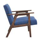  Manufacturer Color_Blue -- Omara 1106BU-1 Accent Chair IMAGE 3