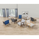  Manufacturer Color_Blue -- Omara 1106BU-1 Accent Chair IMAGE 9