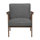  Manufacturer Color_Dark Grey -- Omara 1106DG-1 Accent Chair IMAGE 2
