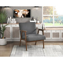  Manufacturer Color_Dark Grey -- Omara 1106DG-1 Accent Chair IMAGE 8