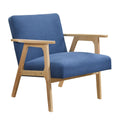  Manufacturer Color_Blue -- Omara 1106NABU-1 Accent Chair IMAGE 1