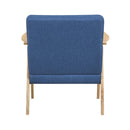  Manufacturer Color_Blue -- Omara 1106NABU-1 Accent Chair IMAGE 5