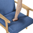  Manufacturer Color_Blue -- Omara 1106NABU-1 Accent Chair IMAGE 7