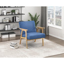  Manufacturer Color_Blue -- Omara 1106NABU-1 Accent Chair IMAGE 8