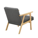  Manufacturer Color_Dark Grey -- Omara 1106NADG-1 Accent Chair IMAGE 4