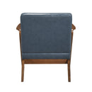  Manufacturer Color_Blue -- Gideon 1107BUE-1 Accent Chair IMAGE 5
