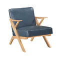  Manufacturer Color_Blue -- Gideon 1107NABUE-1 Accent Chair IMAGE 1
