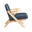  Manufacturer Color_Blue -- Gideon 1107NABUE-1 Accent Chair IMAGE 3