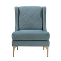  Manufacturer Color_Blue -- Homelegance Savoy Stationary Fabric Accent Chair IMAGE 1