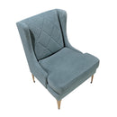  Manufacturer Color_Blue -- Homelegance Savoy Stationary Fabric Accent Chair IMAGE 3
