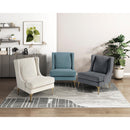  Manufacturer Color_Blue -- Homelegance Savoy Stationary Fabric Accent Chair IMAGE 9