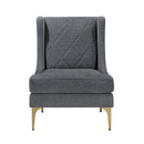  Manufacturer Color_Dark grey -- Savoy 1108DGY-1 Accent Chair IMAGE 1