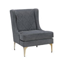  Manufacturer Color_Dark grey -- Savoy 1108DGY-1 Accent Chair IMAGE 2