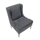  Manufacturer Color_Dark grey -- Savoy 1108DGY-1 Accent Chair IMAGE 3