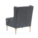  Manufacturer Color_Dark grey -- Savoy 1108DGY-1 Accent Chair IMAGE 5