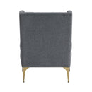  Manufacturer Color_Dark grey -- Savoy 1108DGY-1 Accent Chair IMAGE 6