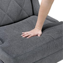  Manufacturer Color_Dark grey -- Savoy 1108DGY-1 Accent Chair IMAGE 7