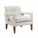  Manufacturer Color_Beige -- Homelegance Belfort Stationary Fabric Accent Chair IMAGE 1